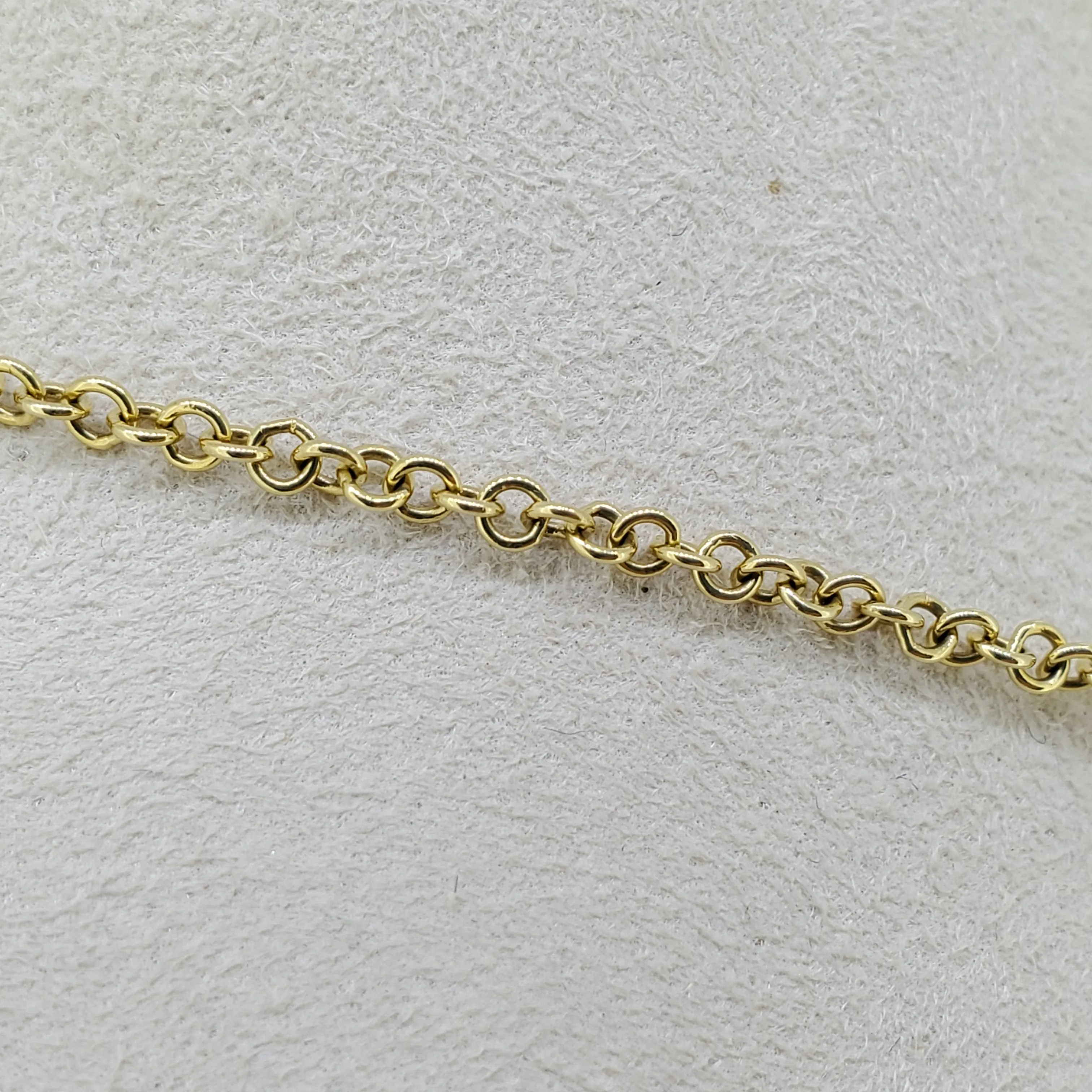Diamond Spark Hammered Necklace