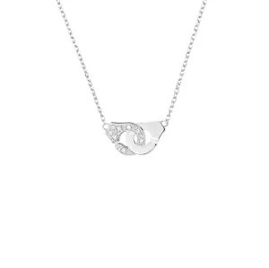 Dinh Van Menottes R8 Diamond Necklace