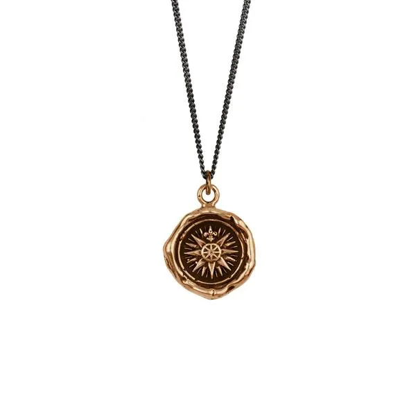 Direction Bronze Necklace