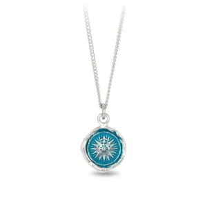 Direction Capri Blue True Colors Talisman Necklace