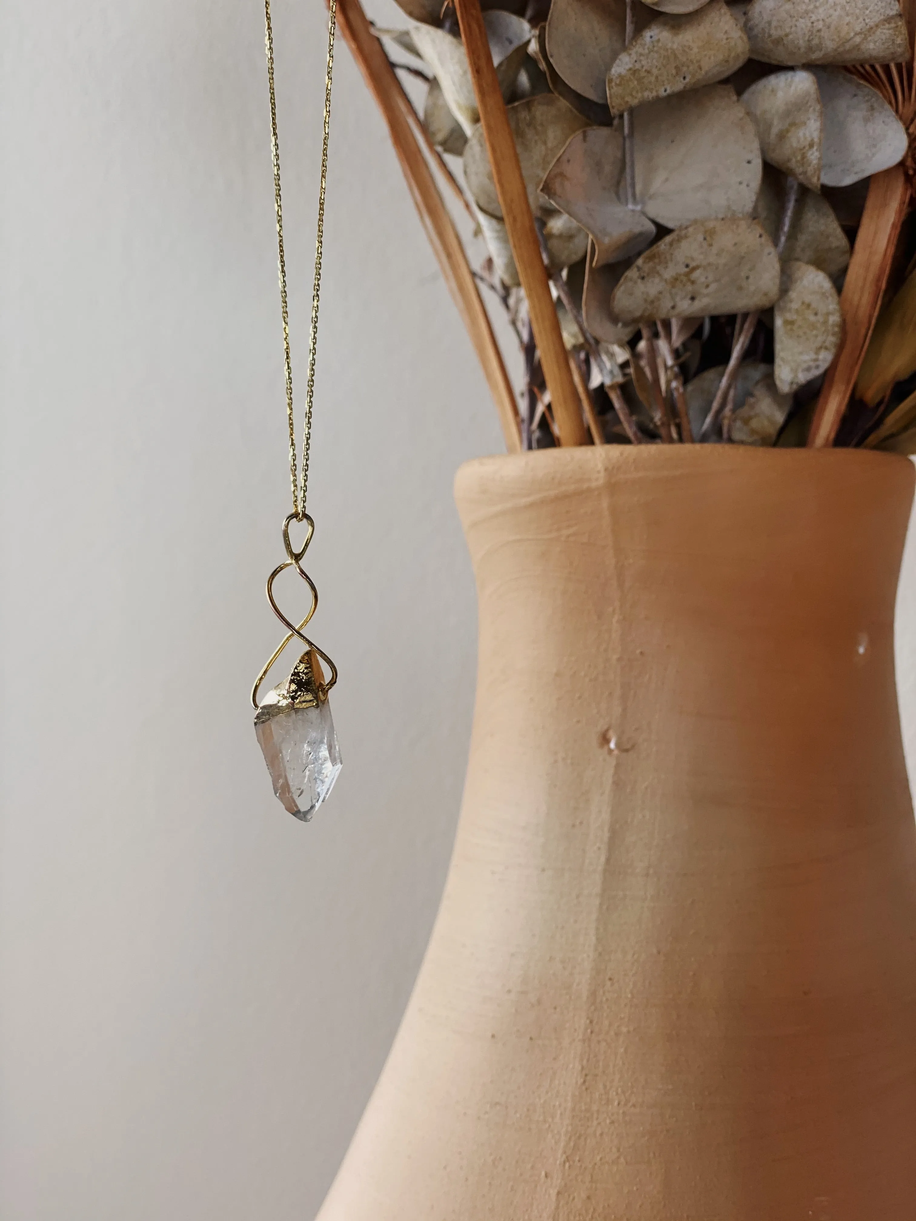 Double Helix Clear Quartz