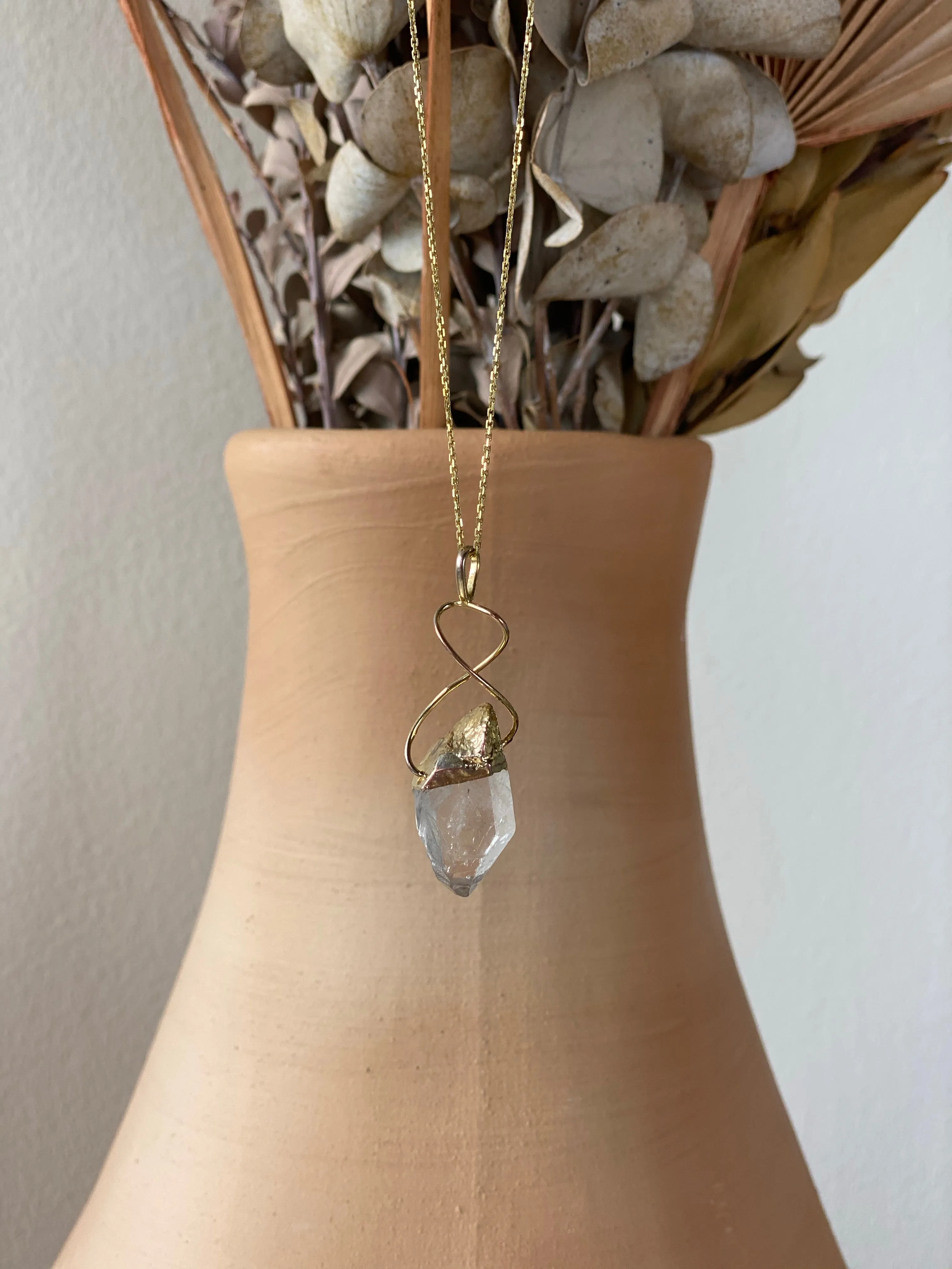 Double Helix Clear Quartz