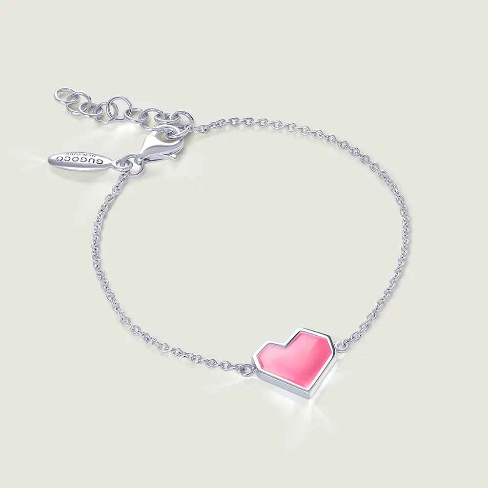 Enamel Ararat Heart Bracelet