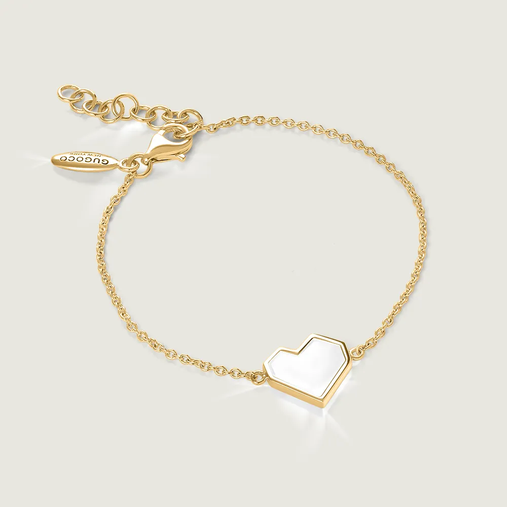 Enamel Ararat Heart Bracelet