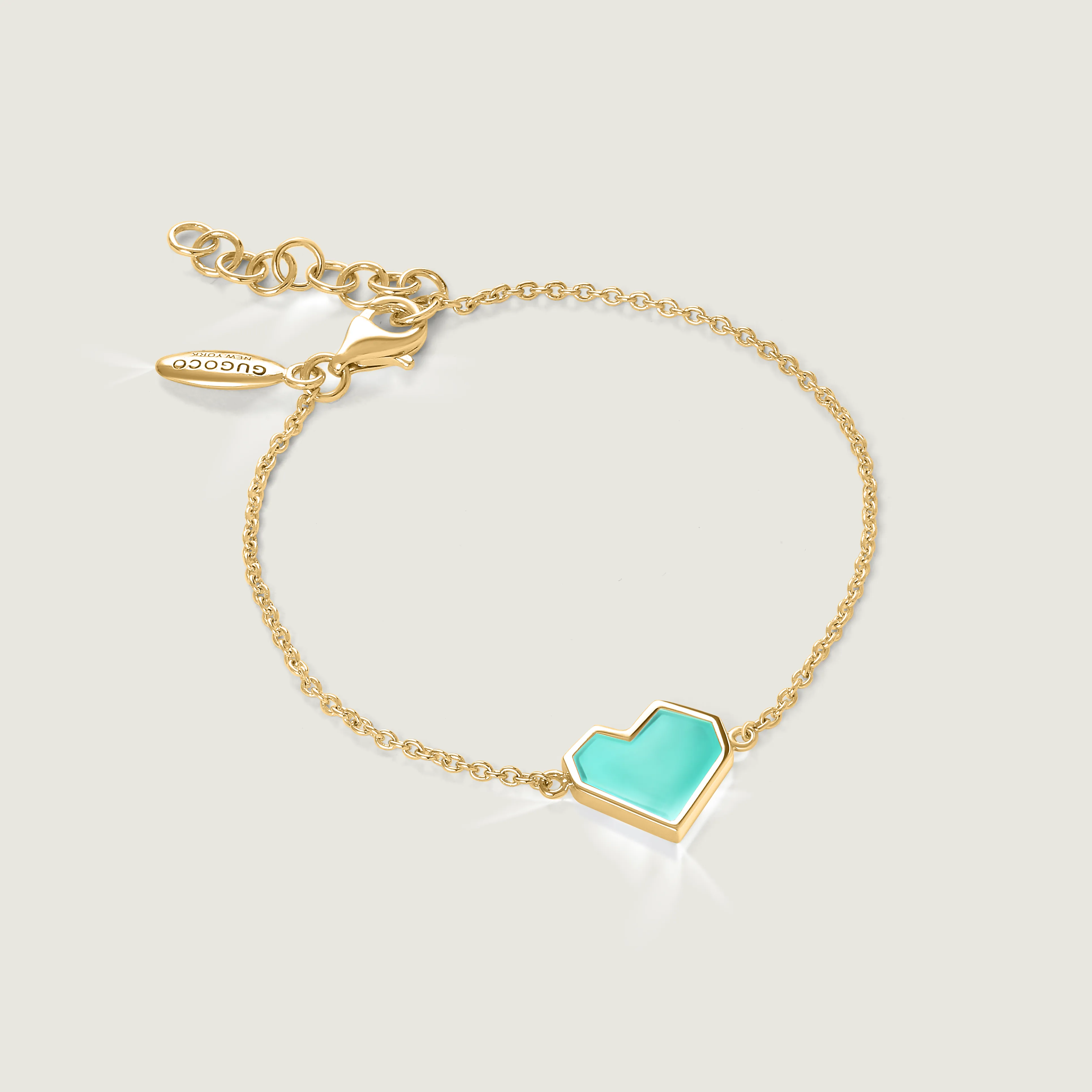 Enamel Ararat Heart Bracelet