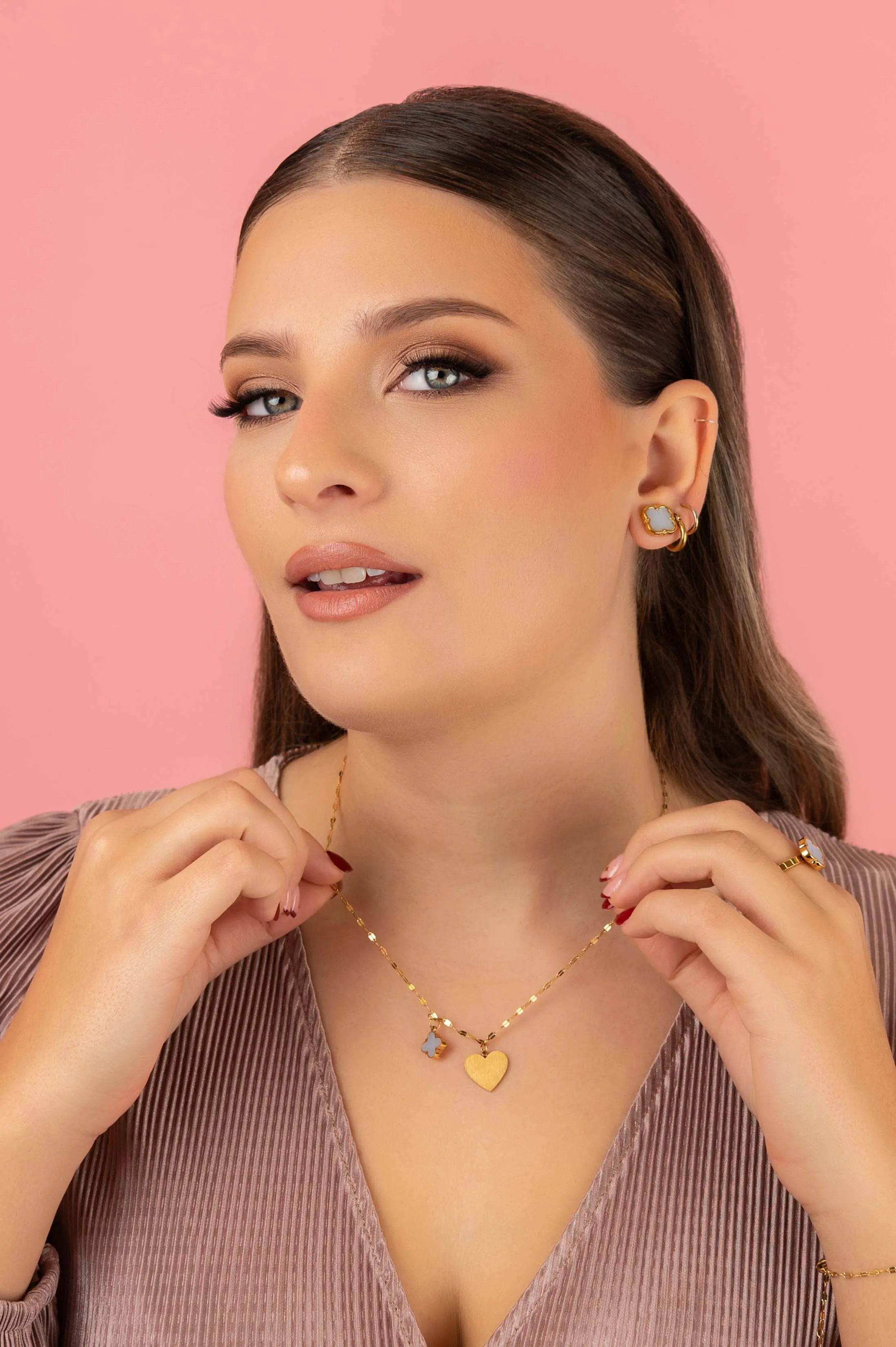 Engravable Heart Friendship Necklace