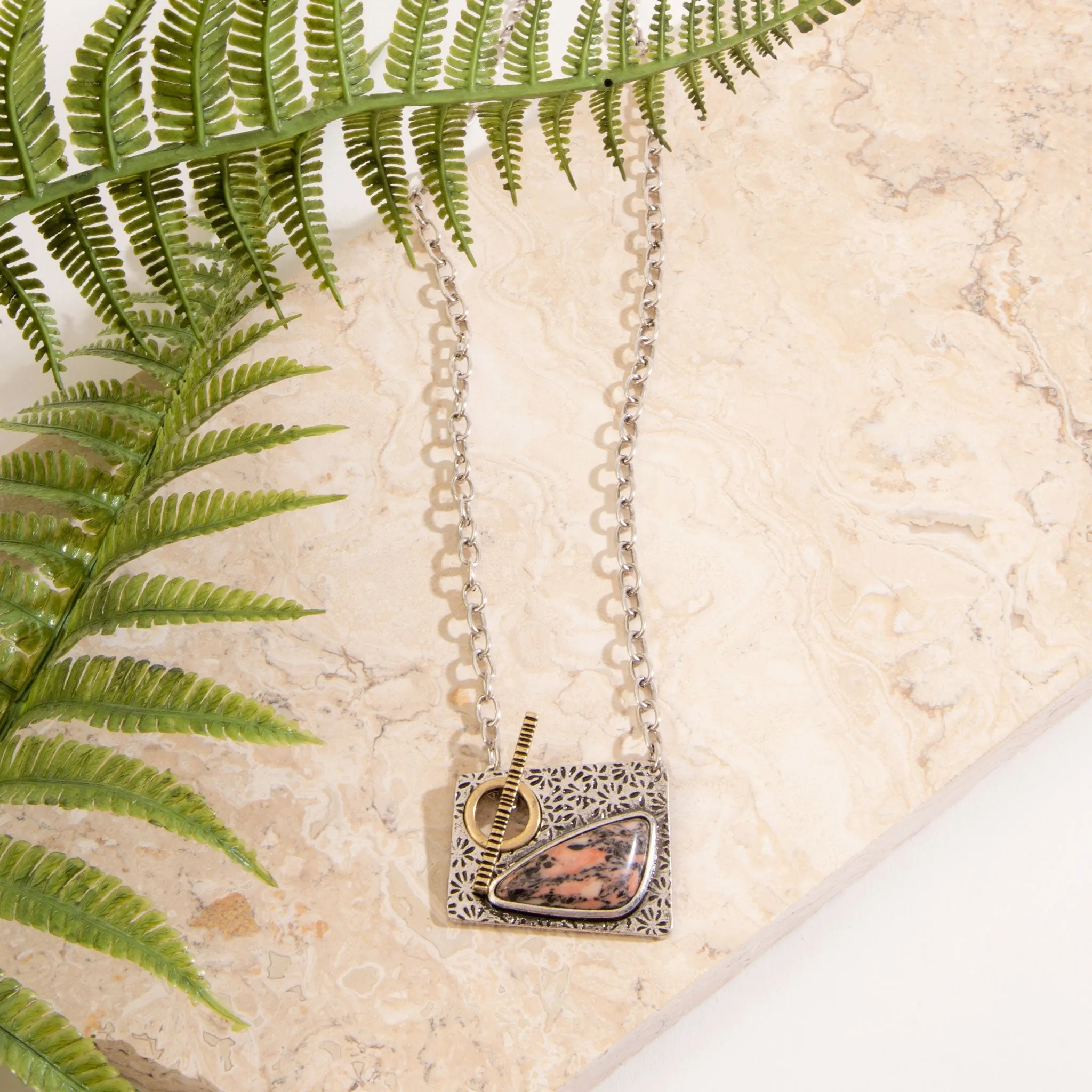 Estee Toggle Pendant Necklace