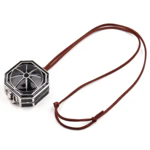 European And American Personality, Practical And Creative New Necklaces Camping Compass Survival Umbrella Rope Necklace