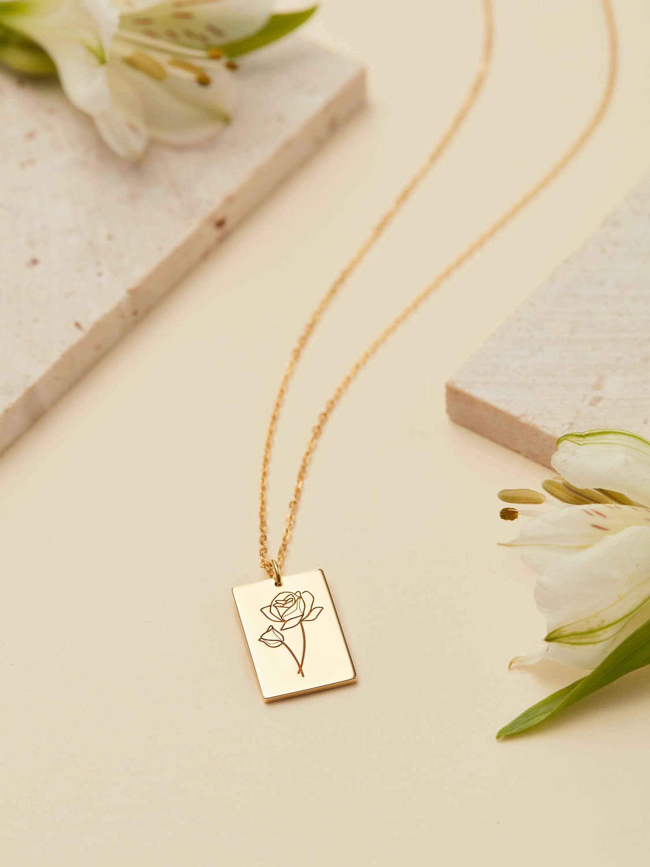 Family Floral Necklace
