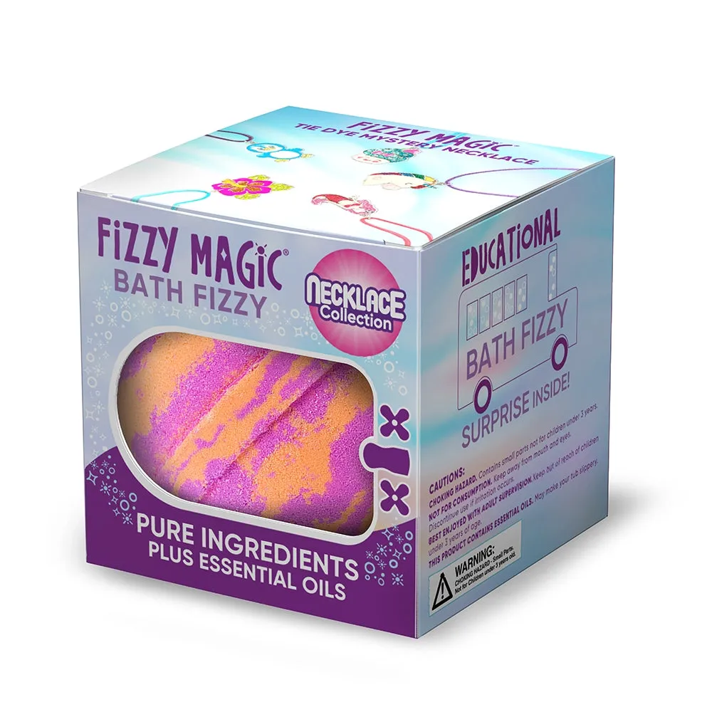 Fizzy Bath Tie Dye Necklace Surprise