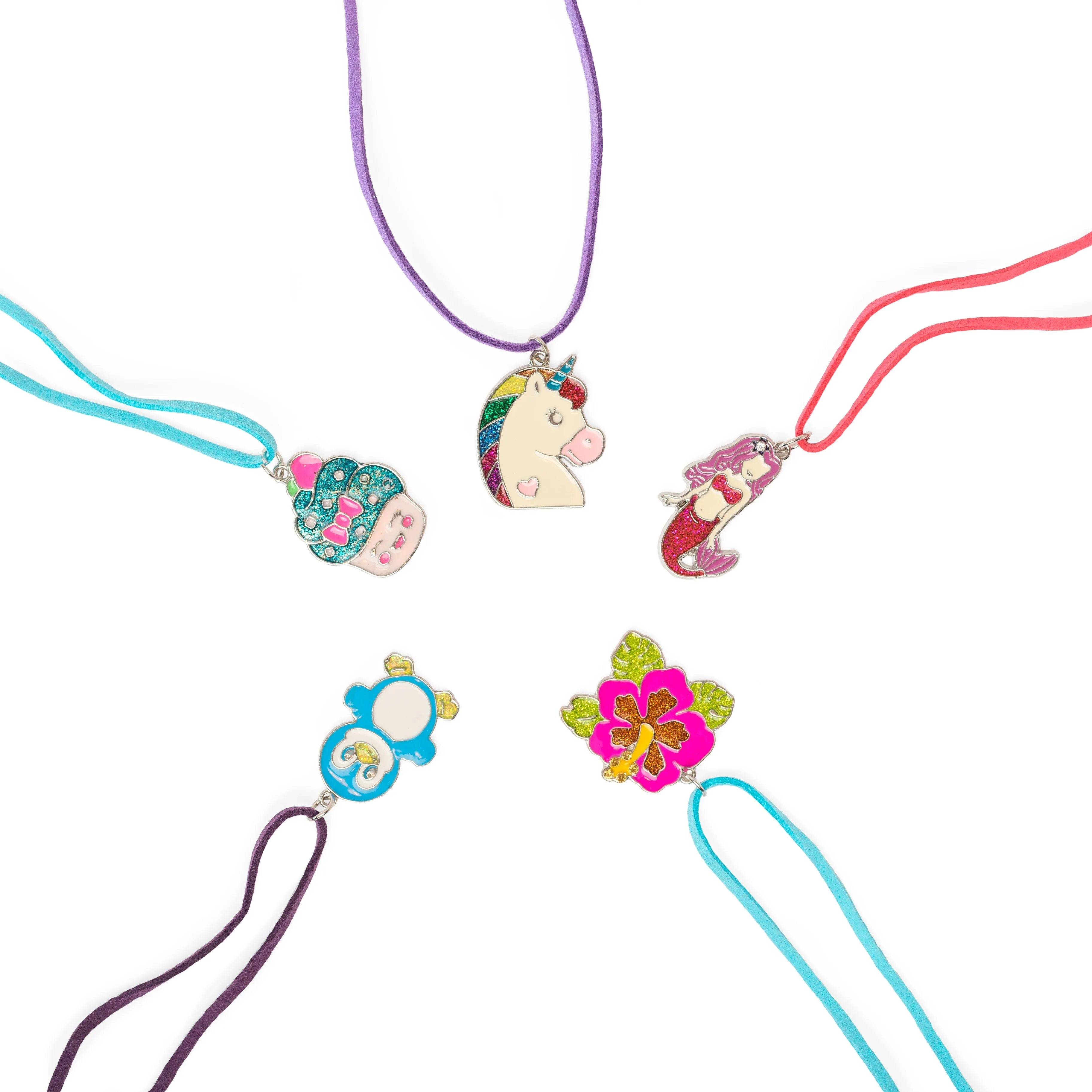Fizzy Bath Tie Dye Necklace Surprise