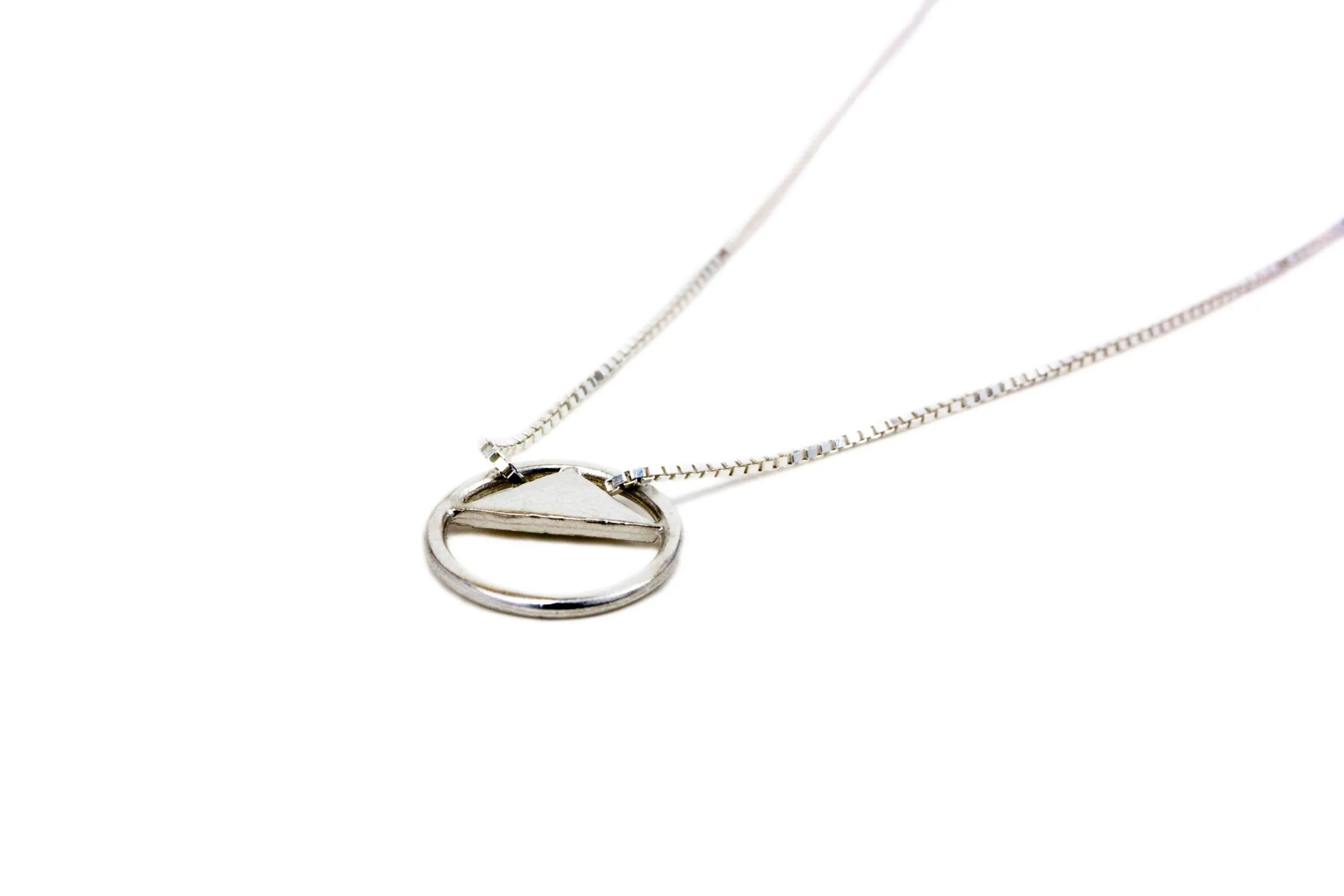 Fjellsmykke - Mountain Silver Necklace
