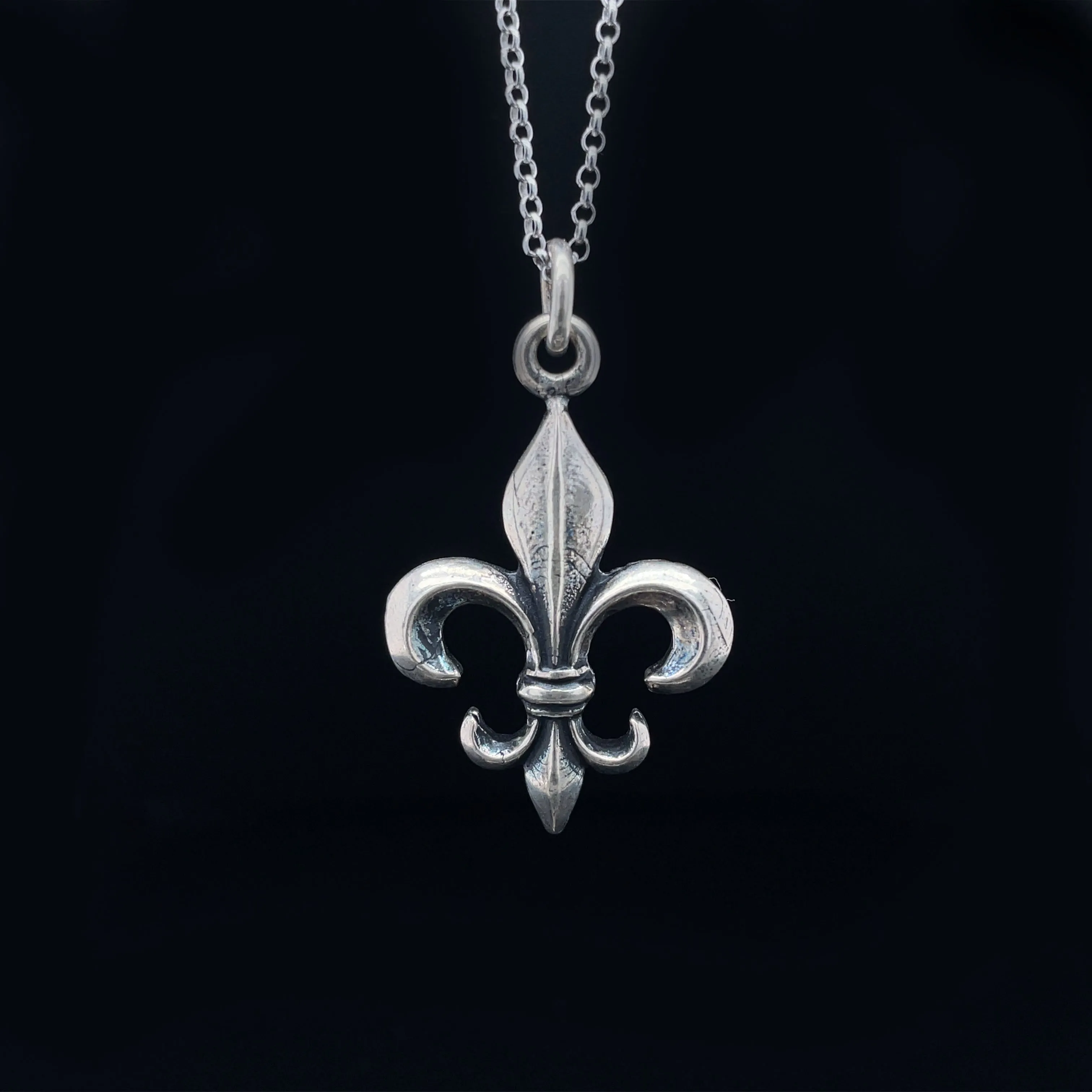 Fleur-de-lis Pendant Necklace