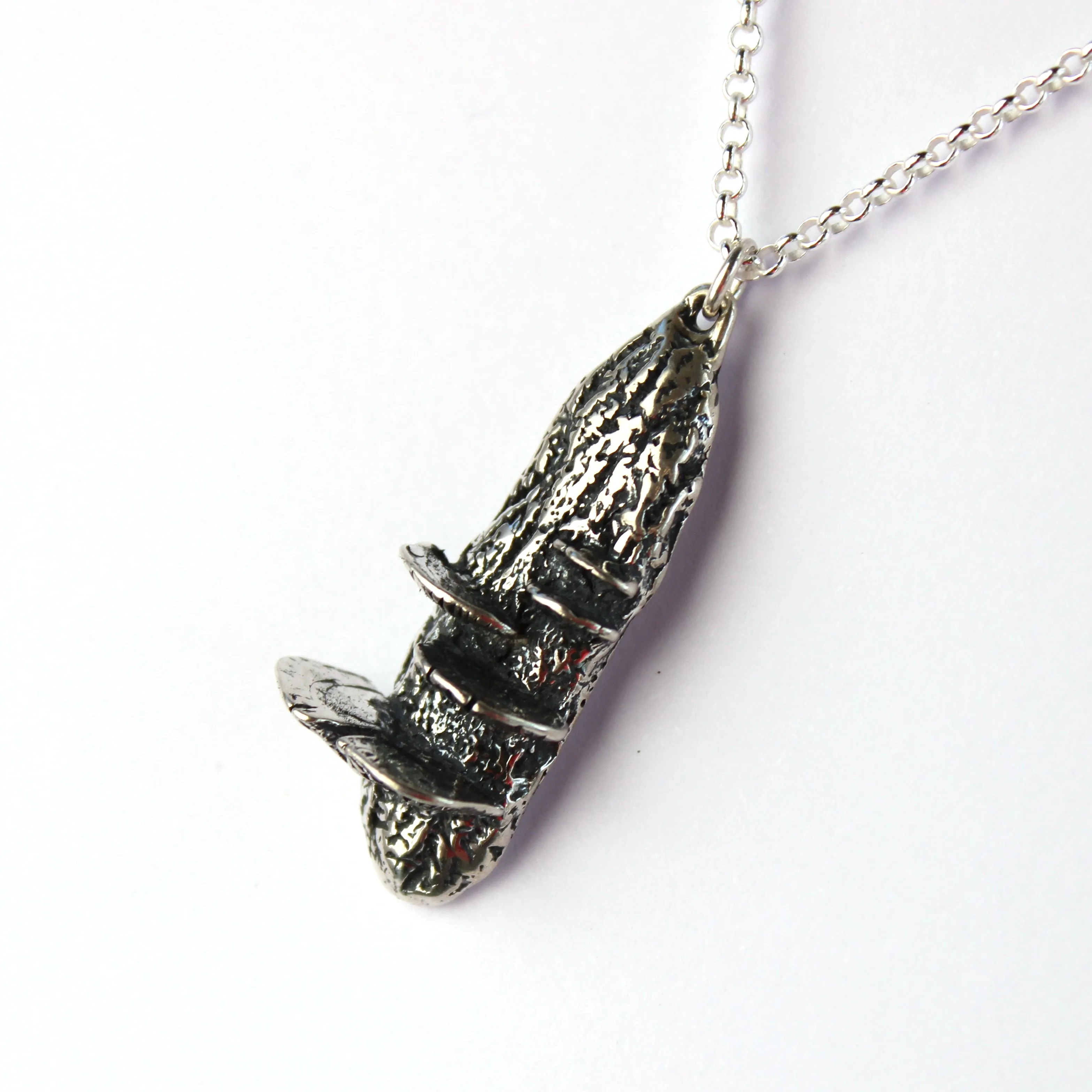 Flirty Fungi Necklace Sterling Silver