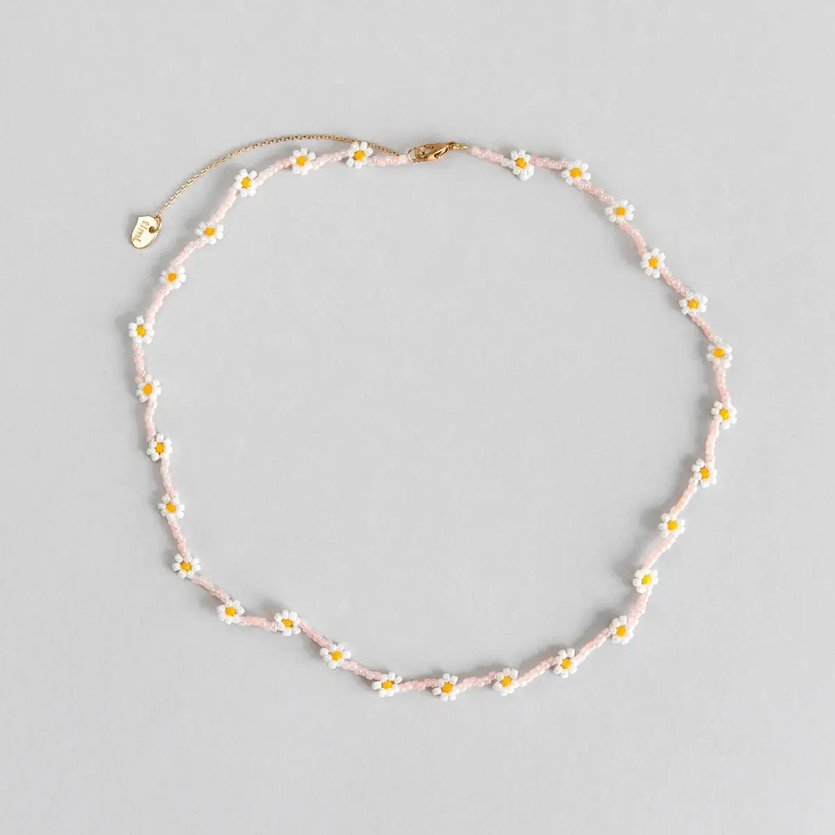 Flower Bead Necklace