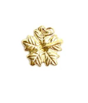 Flower Charm, 14KGF & Sterling Silver, Sku#2434 C