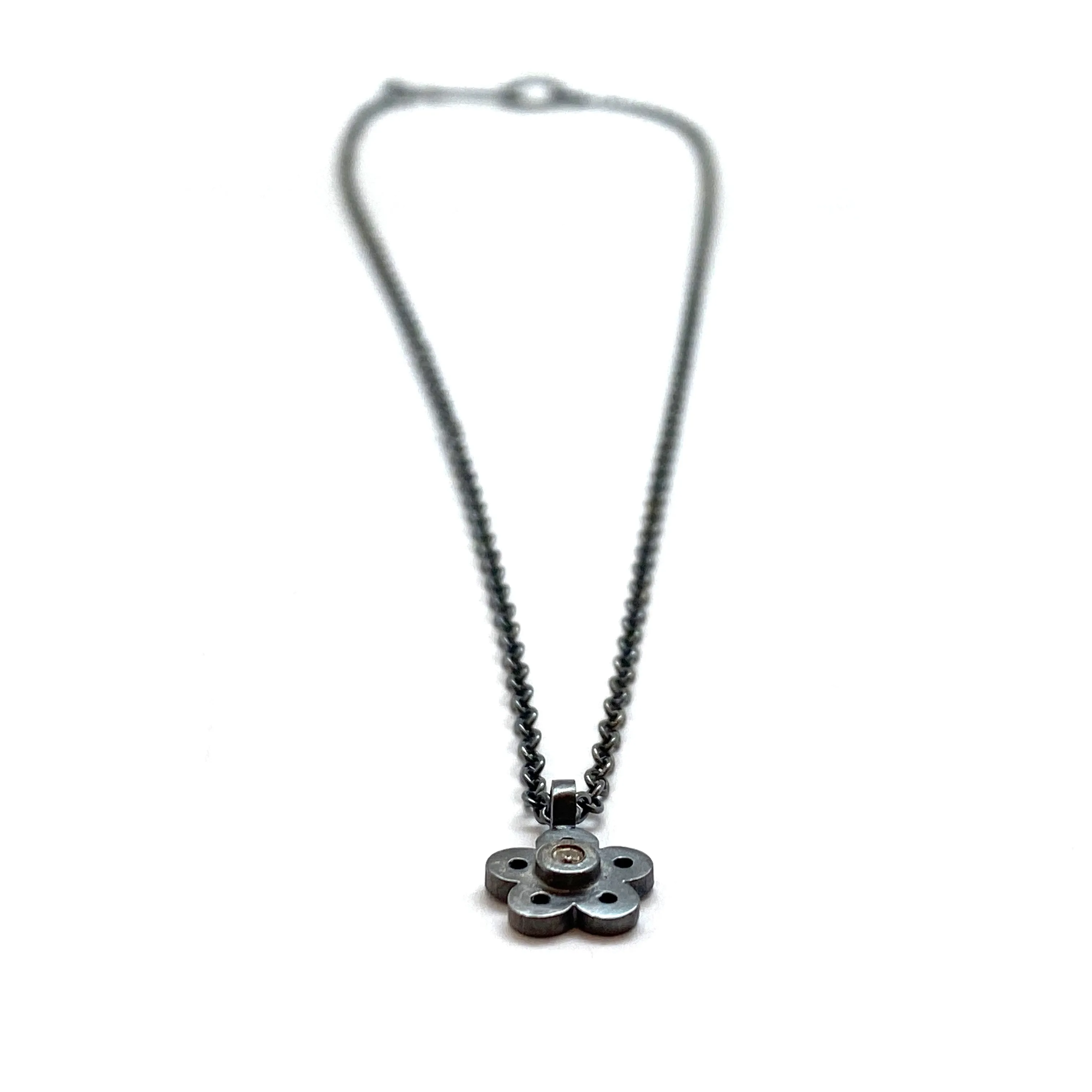 Flower Diamond Pendant