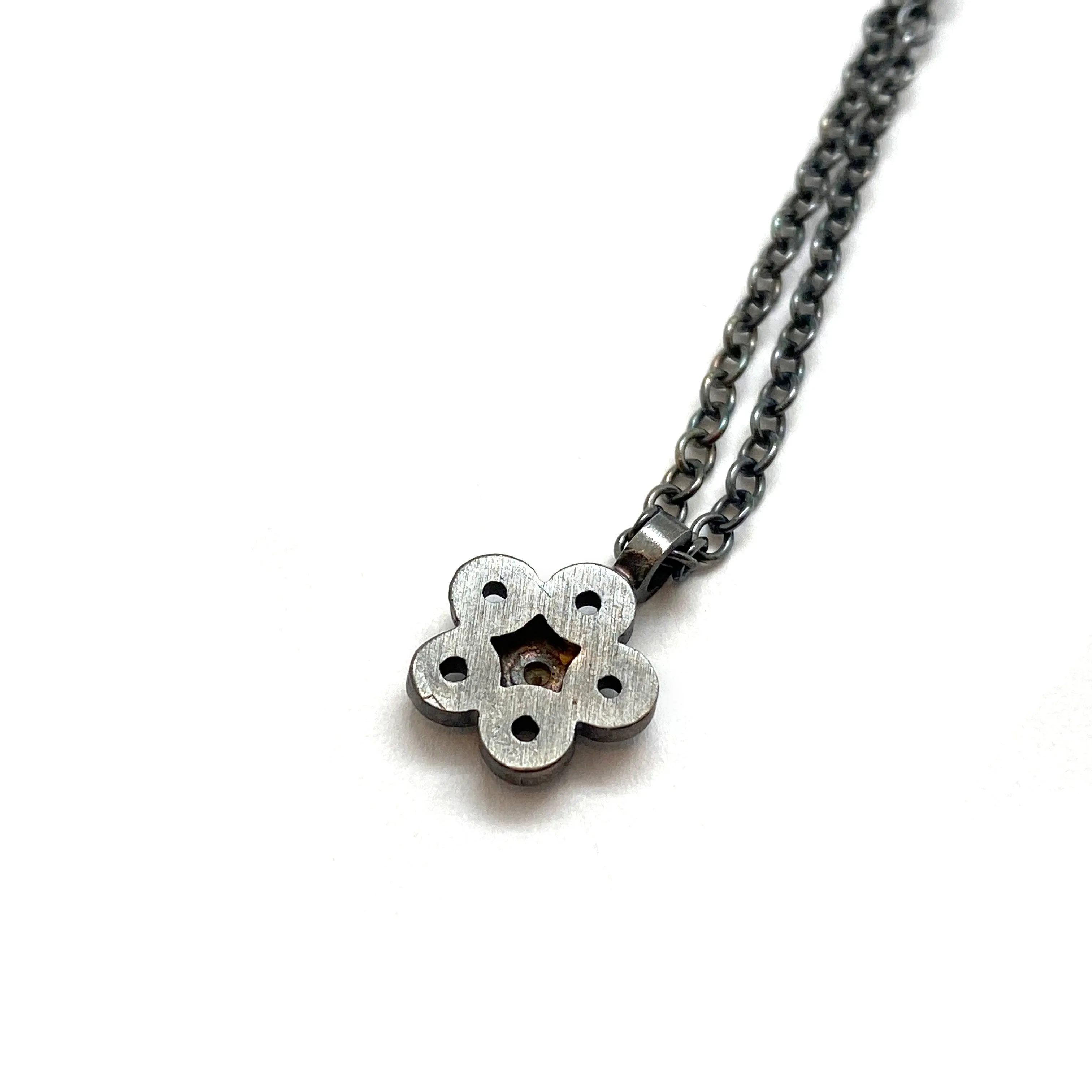 Flower Diamond Pendant