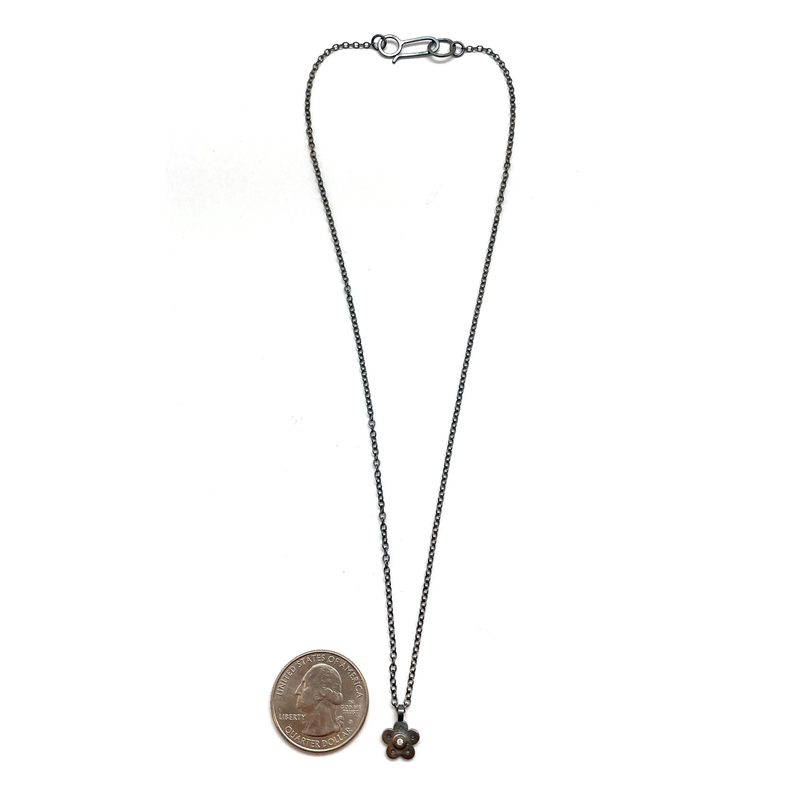 Flower Diamond Pendant