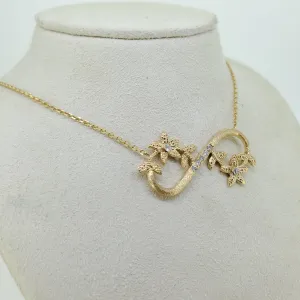 Flower Infinity Necklace