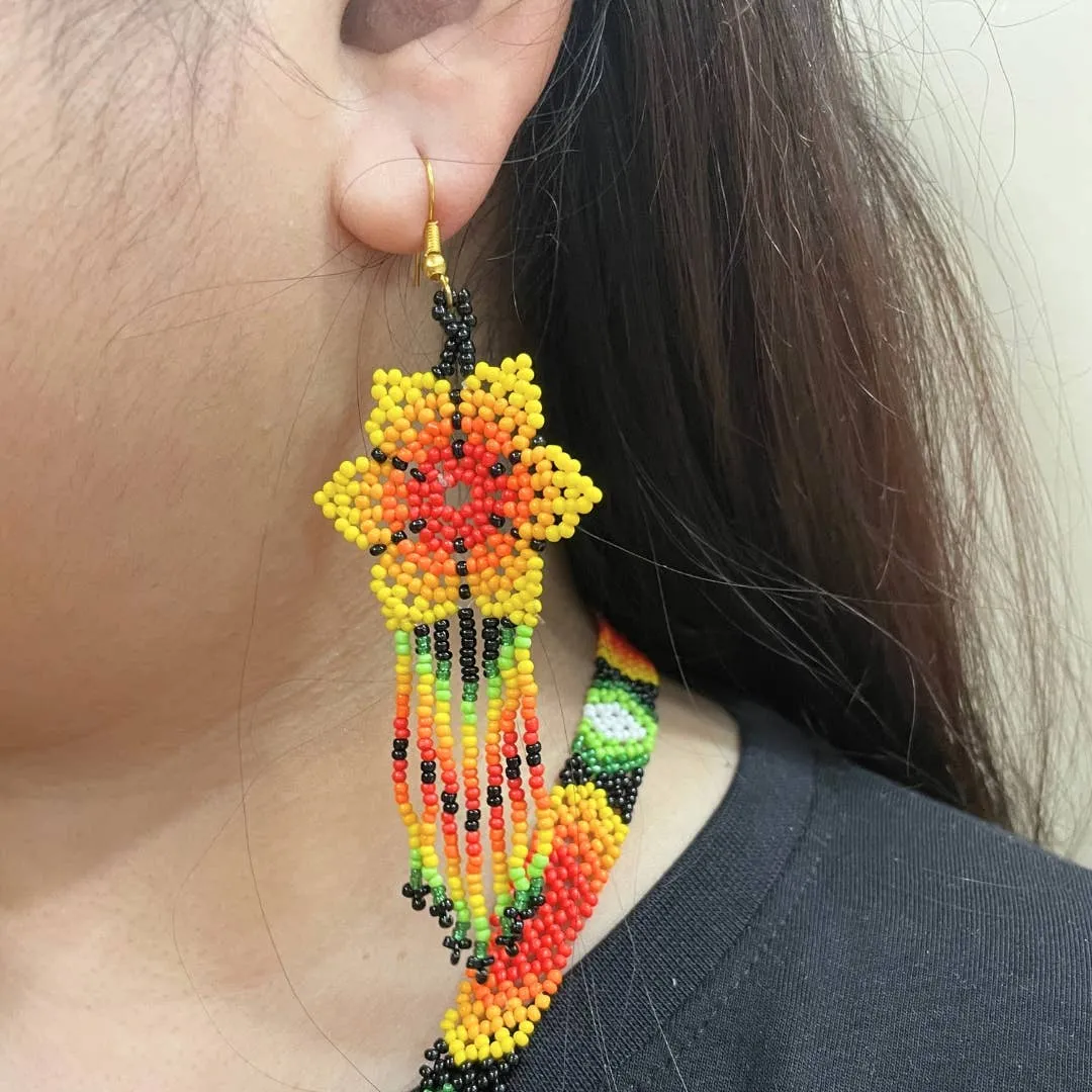 Flower Jewelry Set