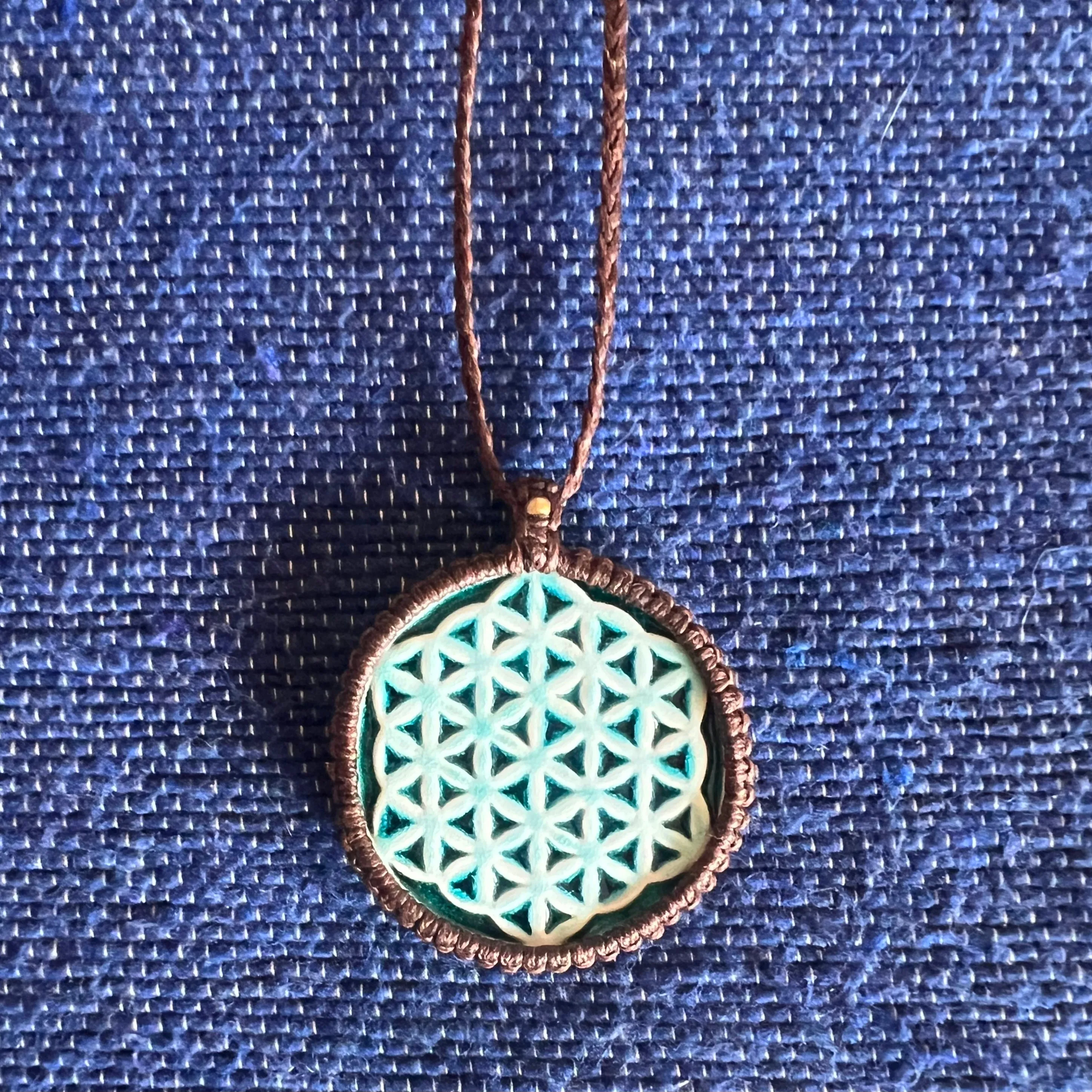 Flower of Life Pendant Necklaces