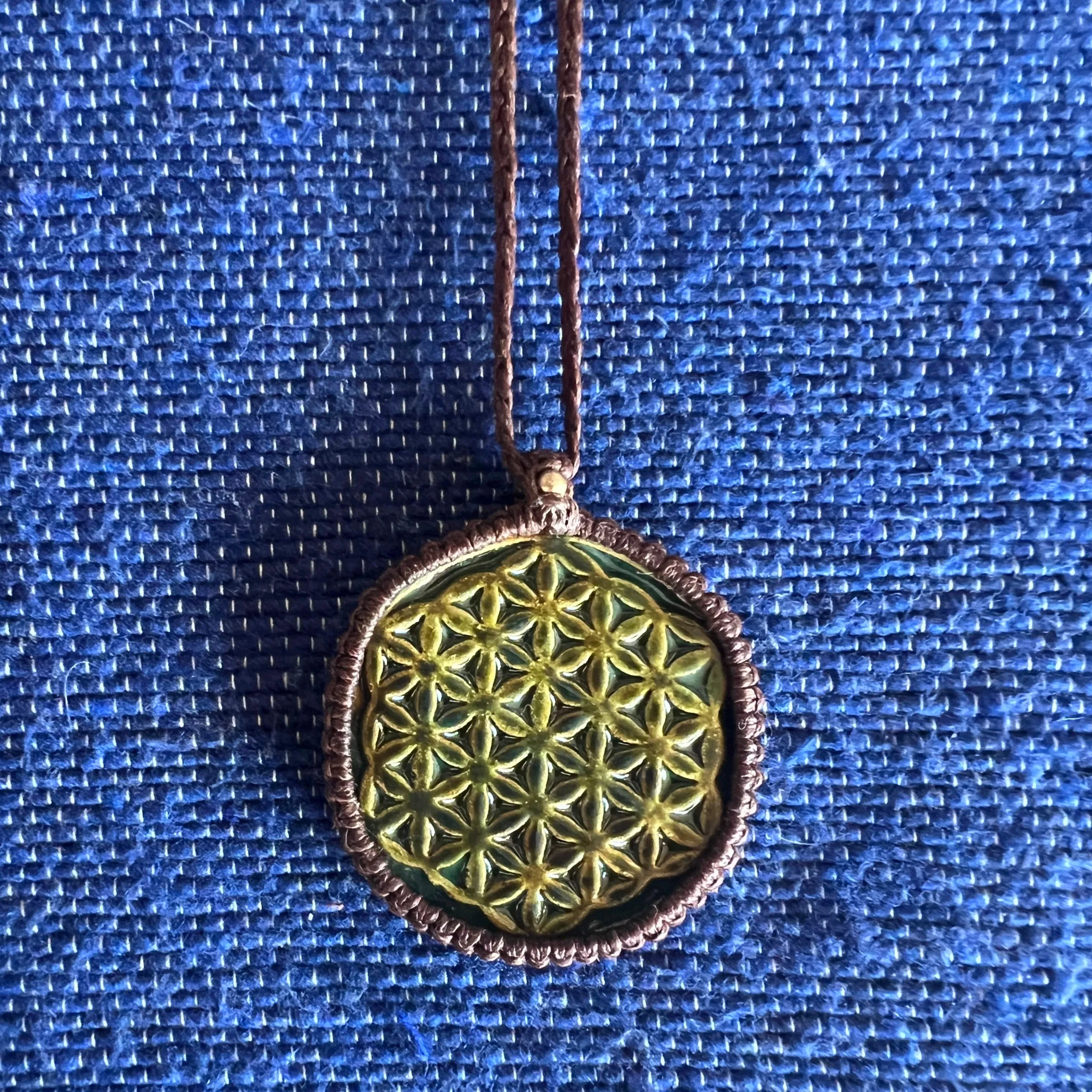 Flower of Life Pendant Necklaces