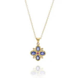 Flower of Light Charm Pendant