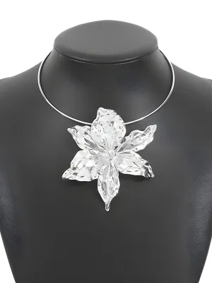 Flower Shape Ringent Necklaces Accessories