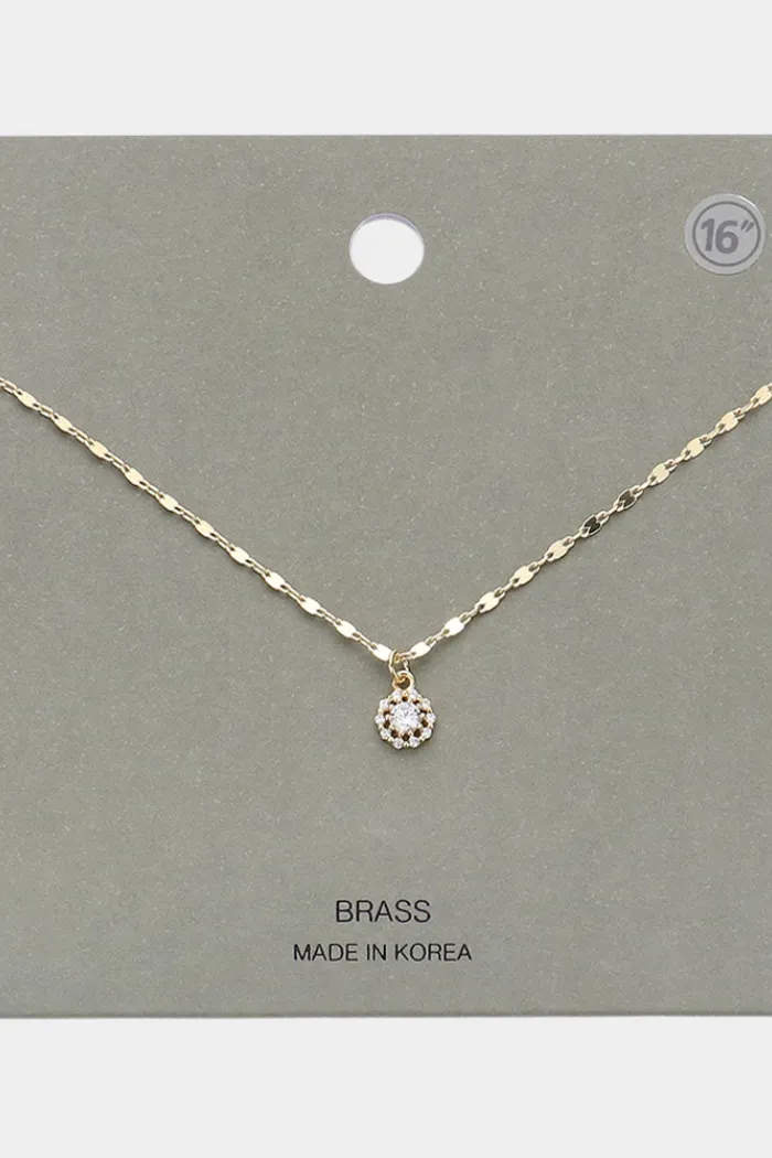 Flower Sparkle Pendant