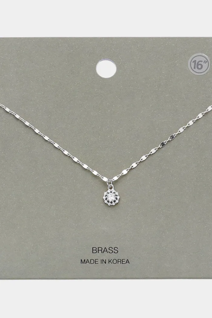Flower Sparkle Pendant