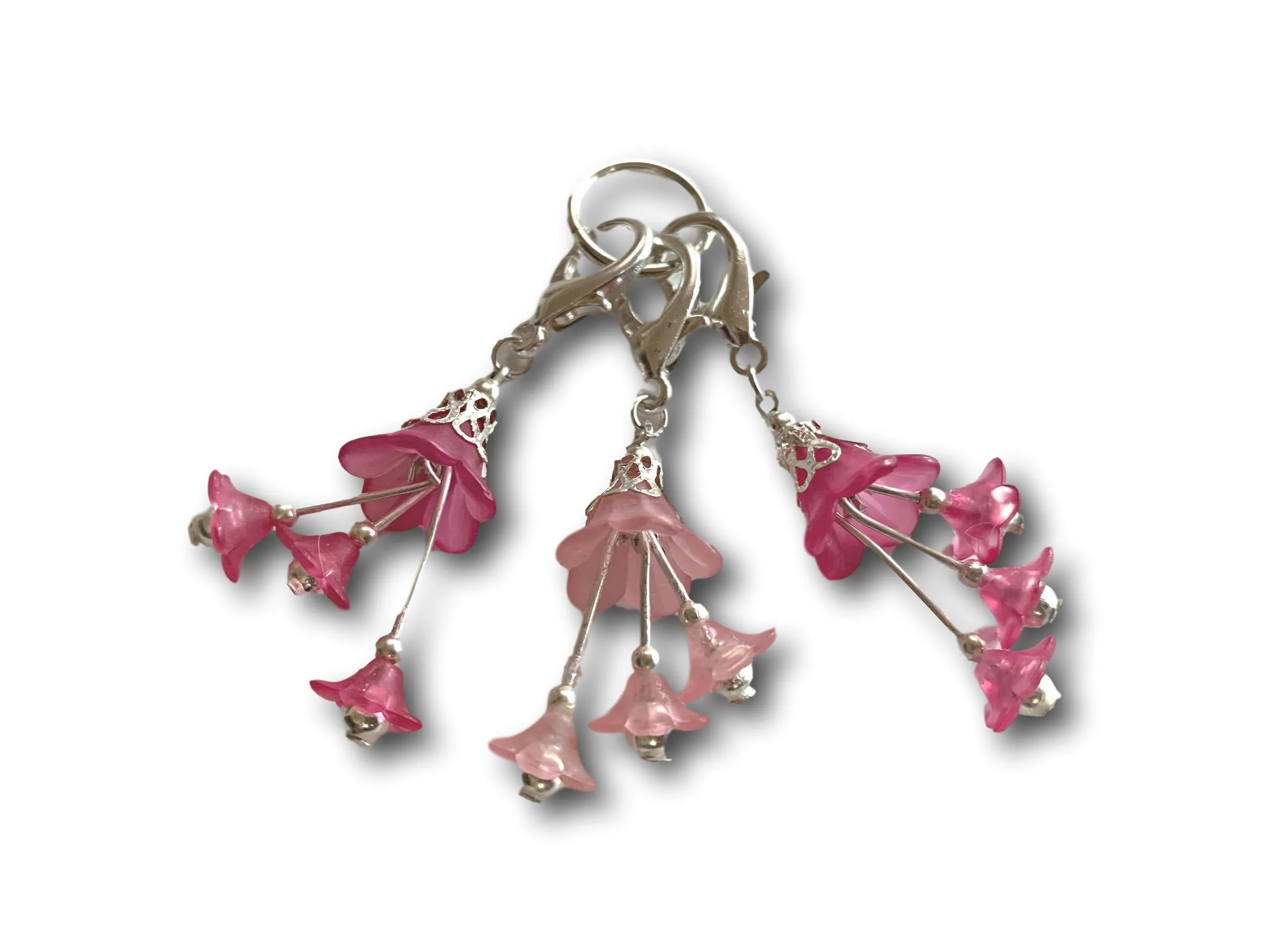 Flowering M1 - #012 - Set of 3 Stitch Markers