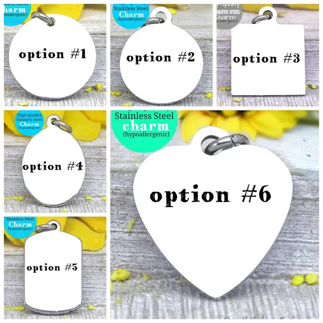 Follow your dreams, dreams, dream charm arrow charm, wild, charm, Steel charm 20mm very high quality..Perfect for DIY projects