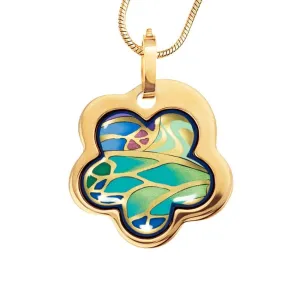 FreyWille Mucha Papillon Flower Pendant