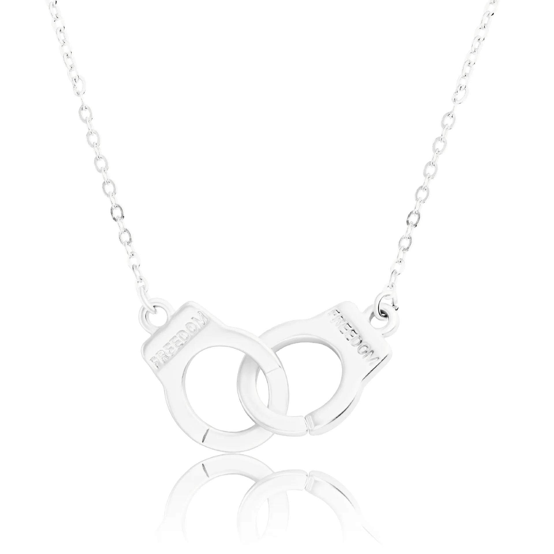 Friendship and Love Personality Handcuffs Necklace