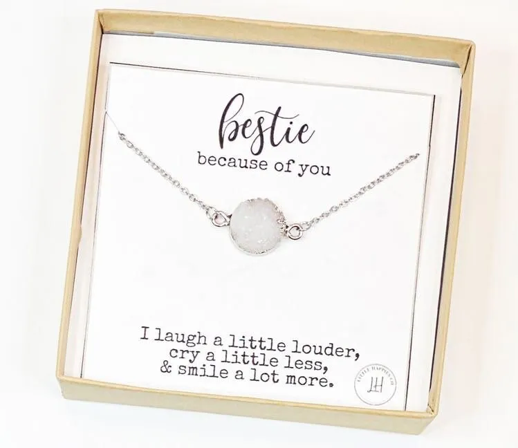 Gift for friends, friendship gift, friendship necklace, best friend gift, bestfriend necklace, bestfriend, bestie, (02-001)