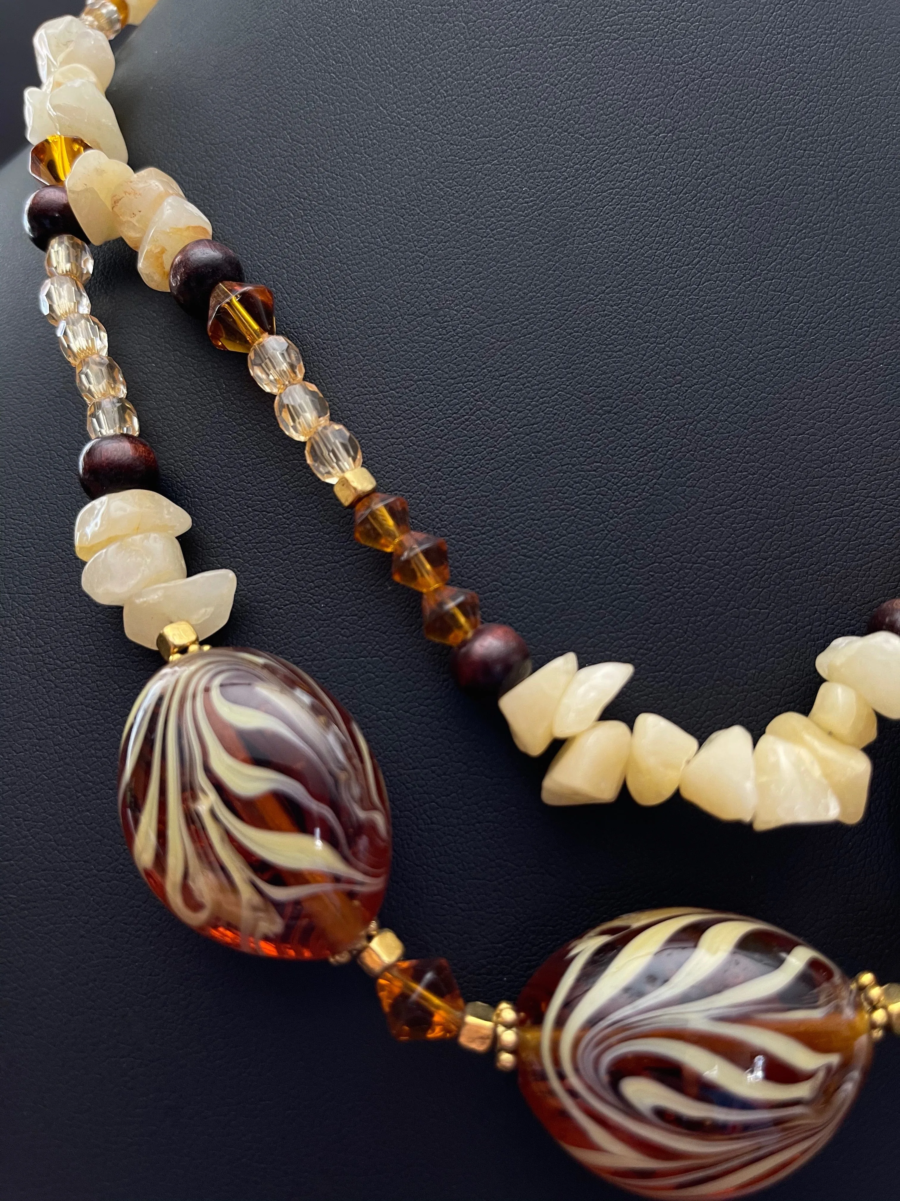 Glass Baubles and Stone Pebbles