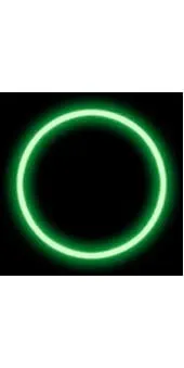Glow -in -the -dark 22 Pink Necklace  - Pack Of 5"