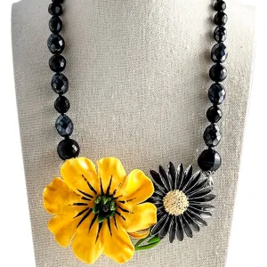 Go Team Collage Necklace