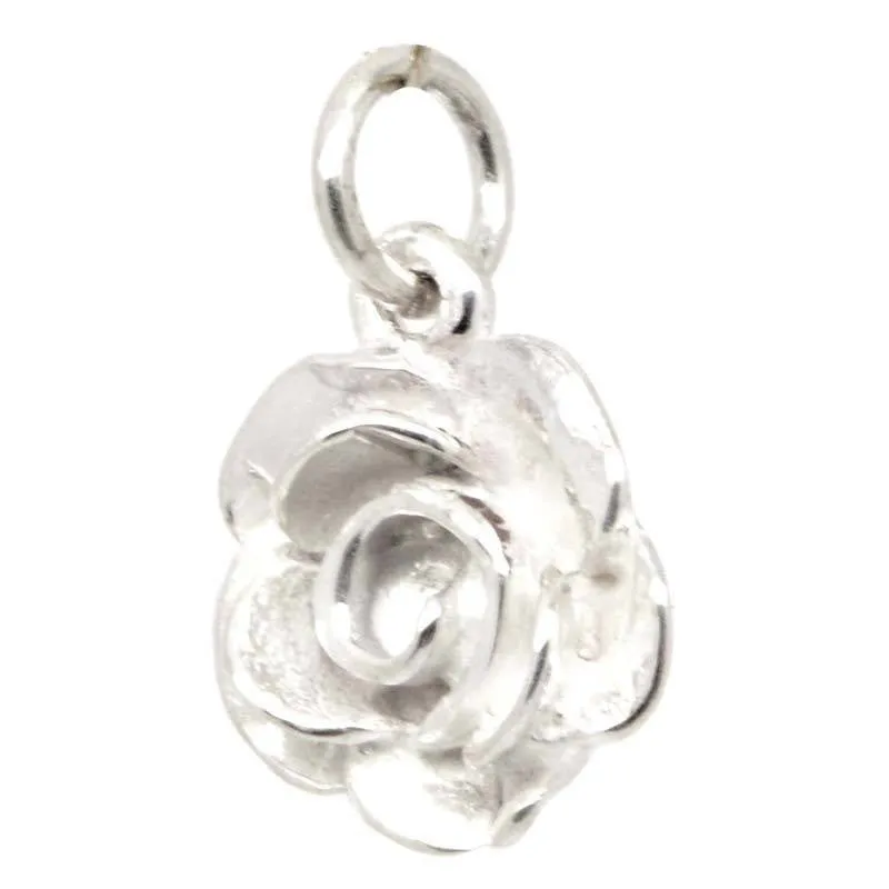 Gold Rose Charm