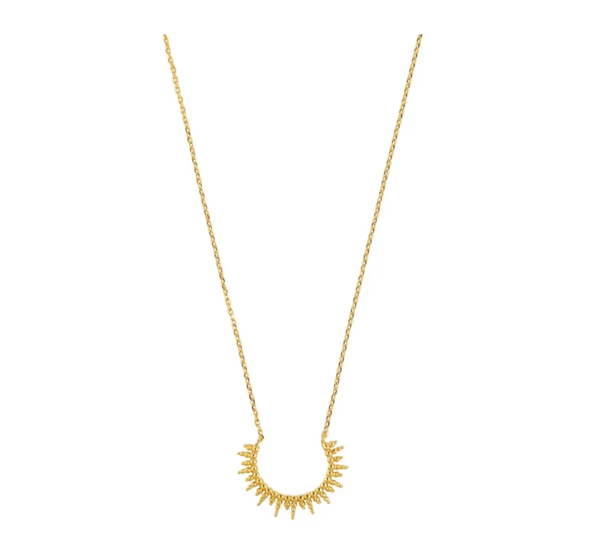 Gold Sun Ray Necklace | Tiger Tree