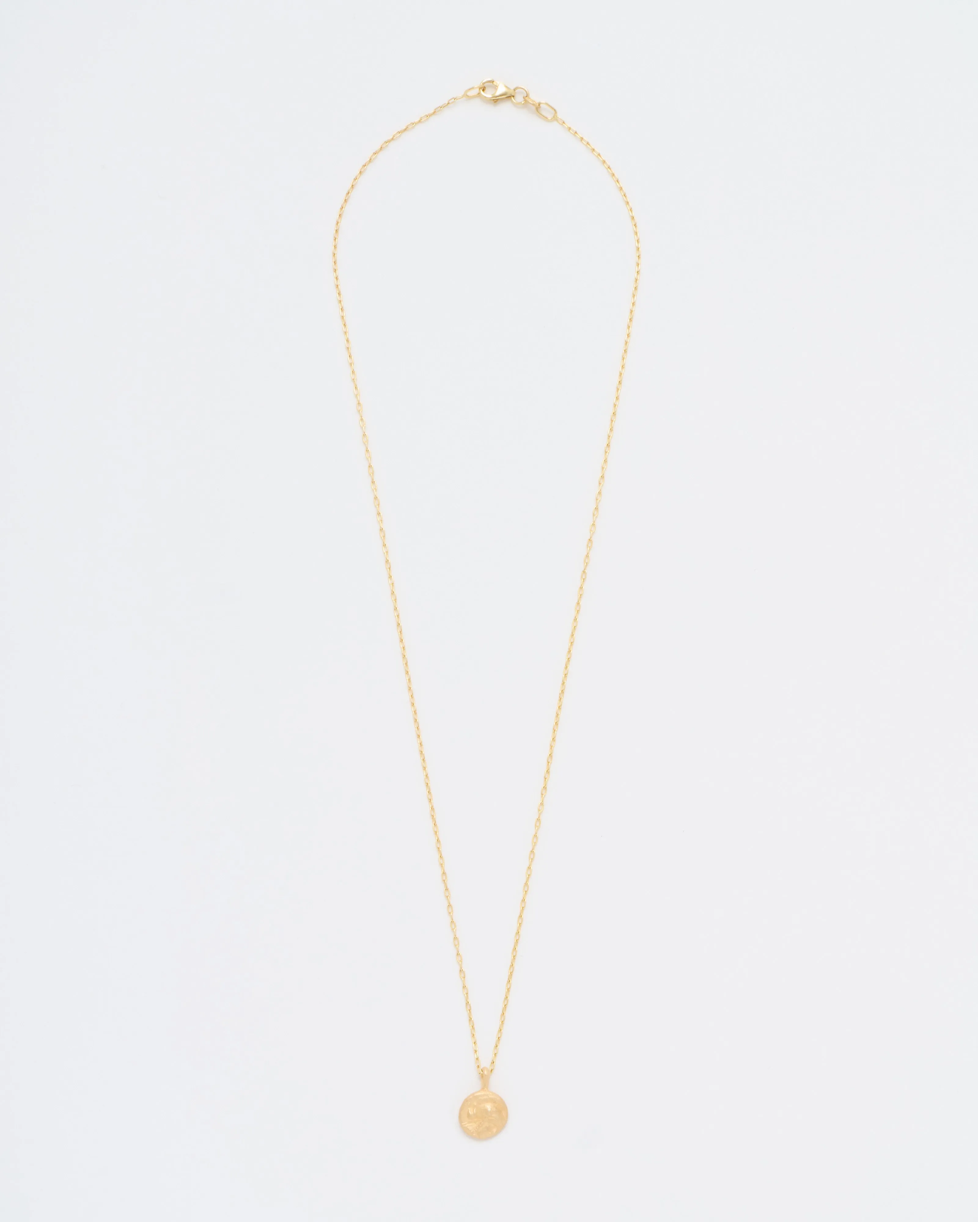 gorgon/athena coin necklace