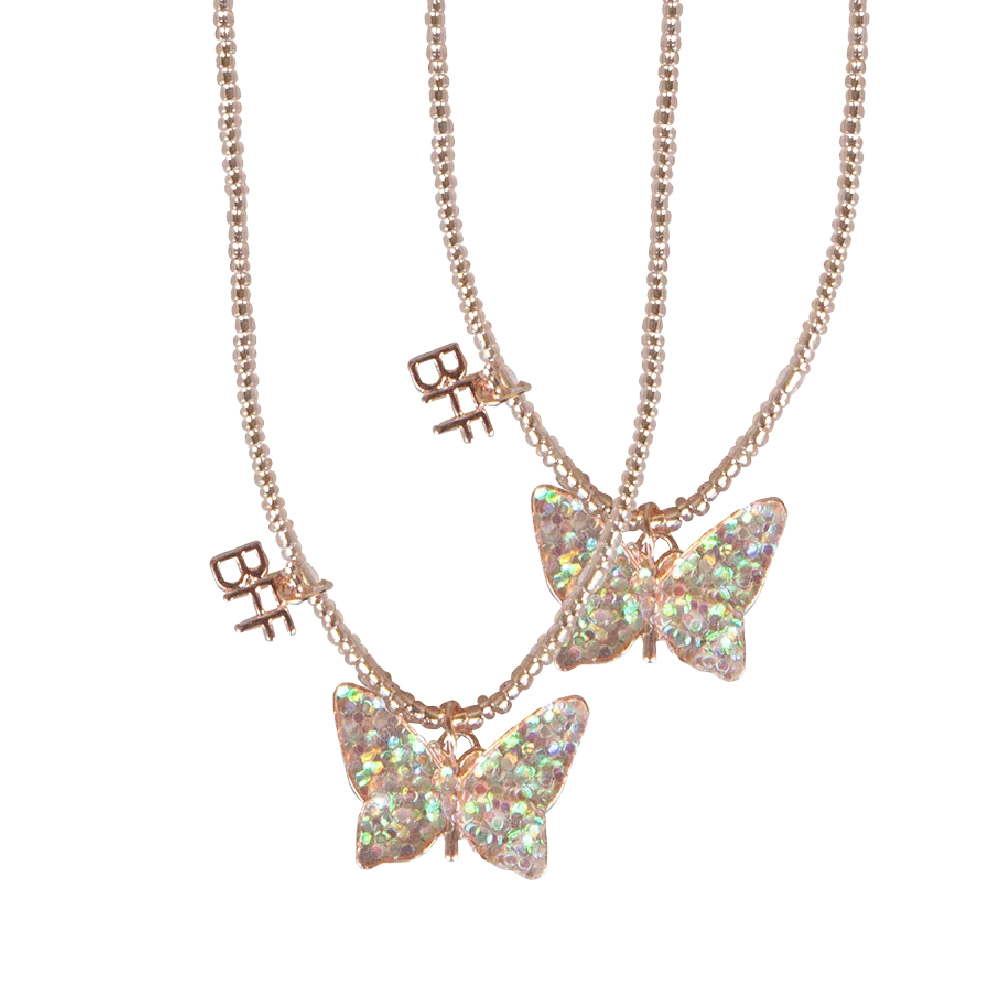 GP - BFF Butterfly Share & Tear Necklace