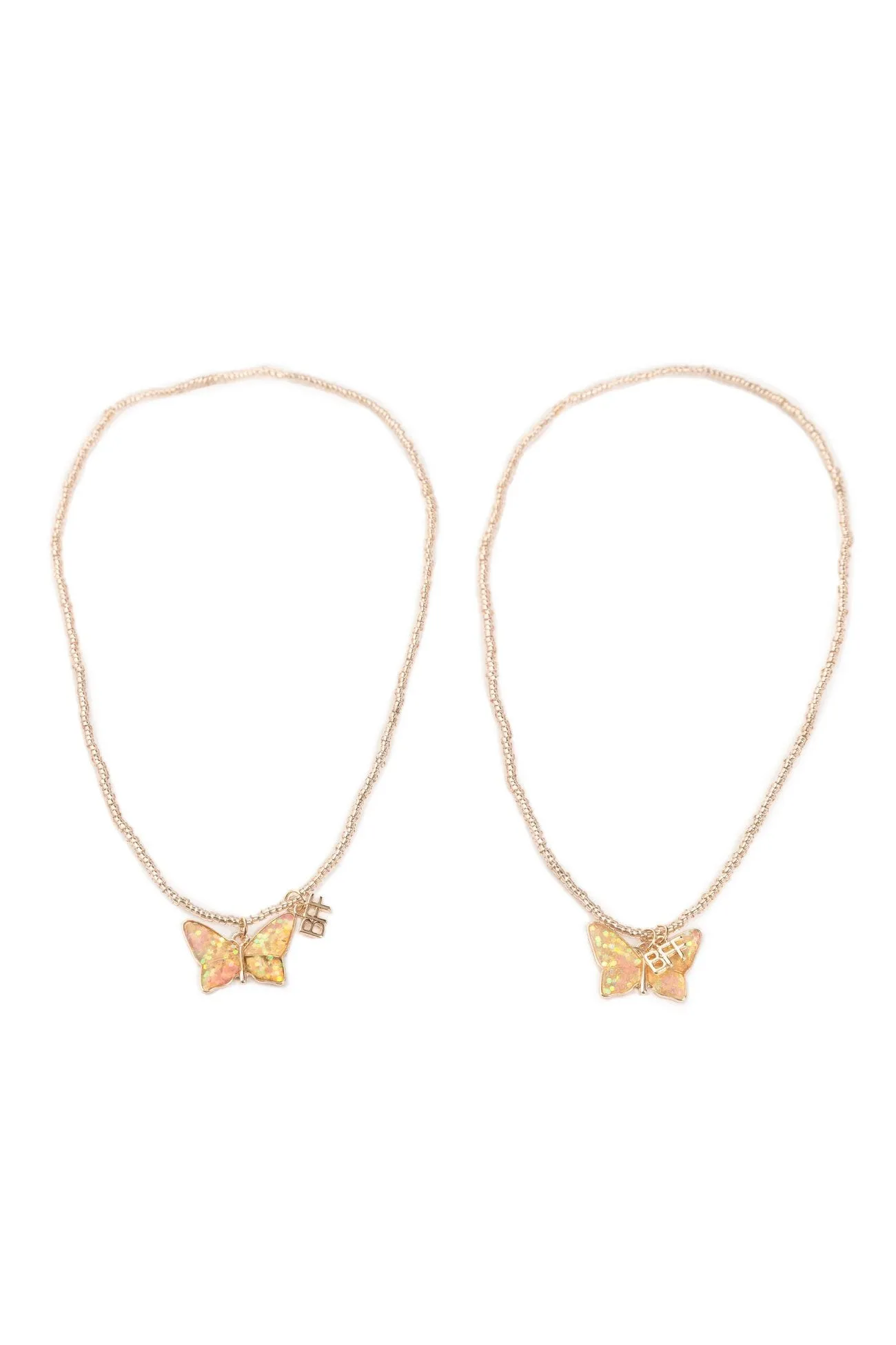 Great Pretenders - BFF Butterfly Share & Tear Necklaces