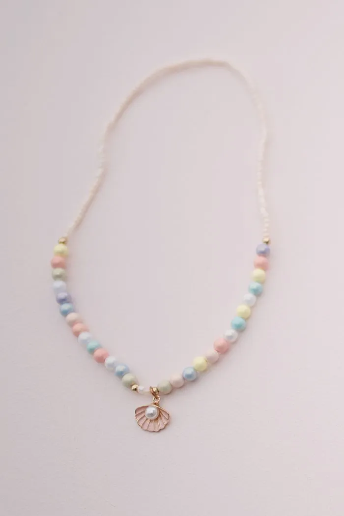 Great Pretenders - Boutique Pastel Shell Necklace