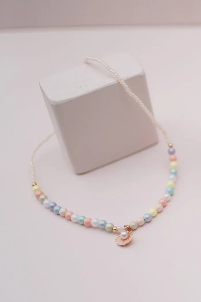 Great Pretenders - Boutique Pastel Shell Necklace