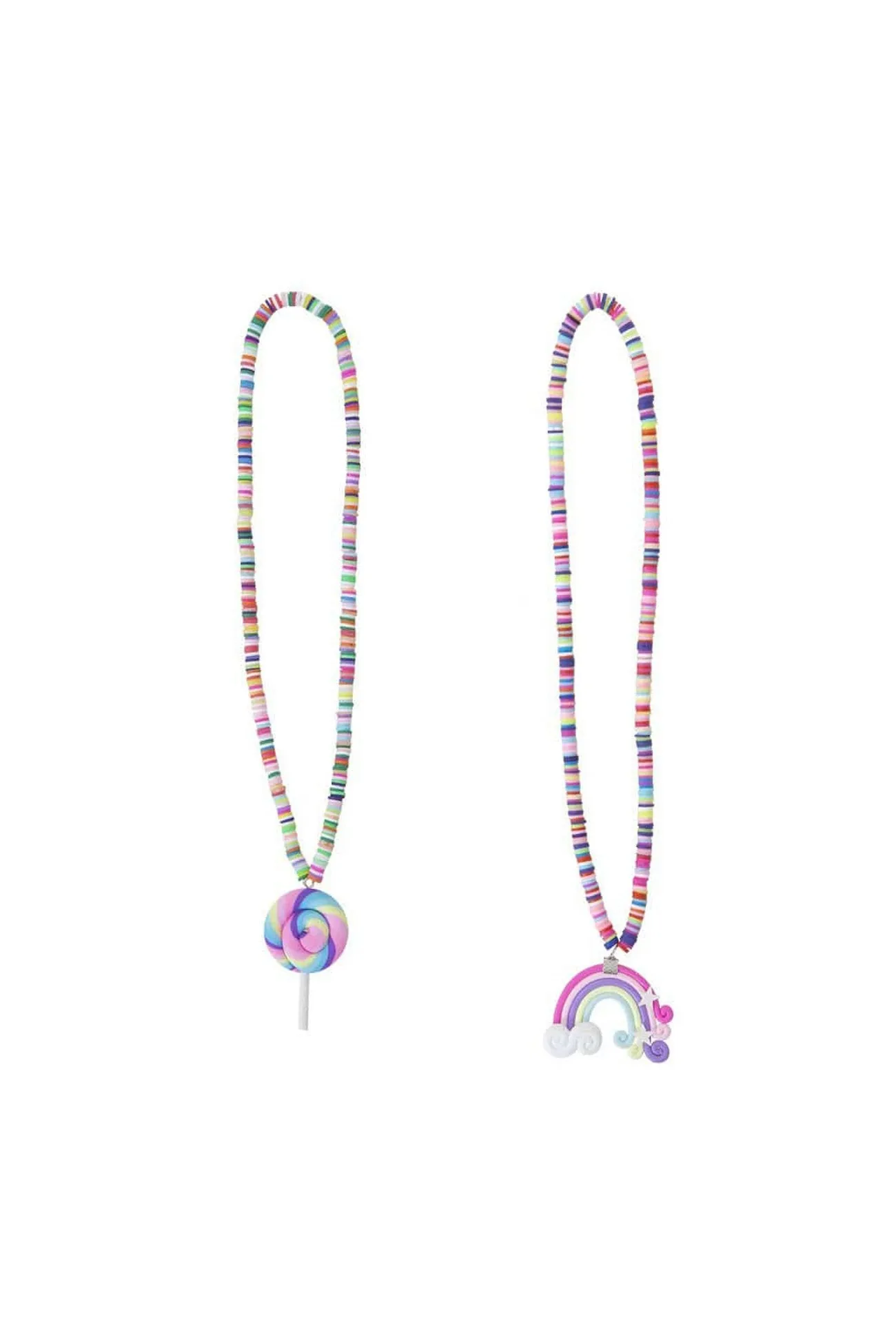 Great Pretenders - Rainbow Lolly Necklace