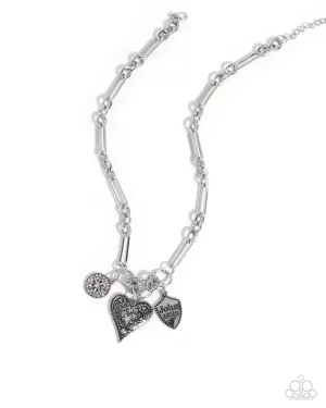 Greater Love - White - Necklace