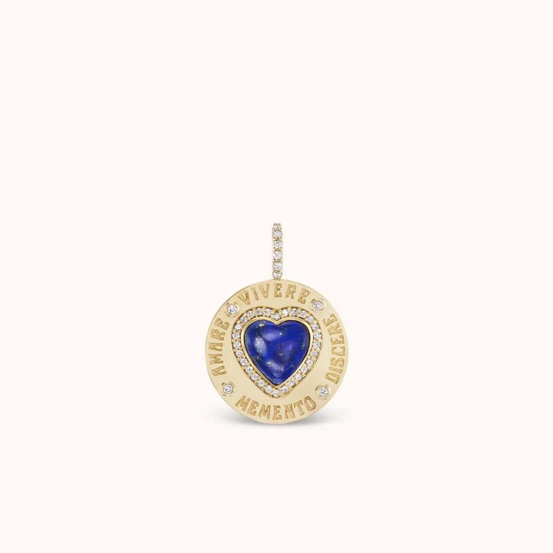 Greek Love Charm Blue Lapis
