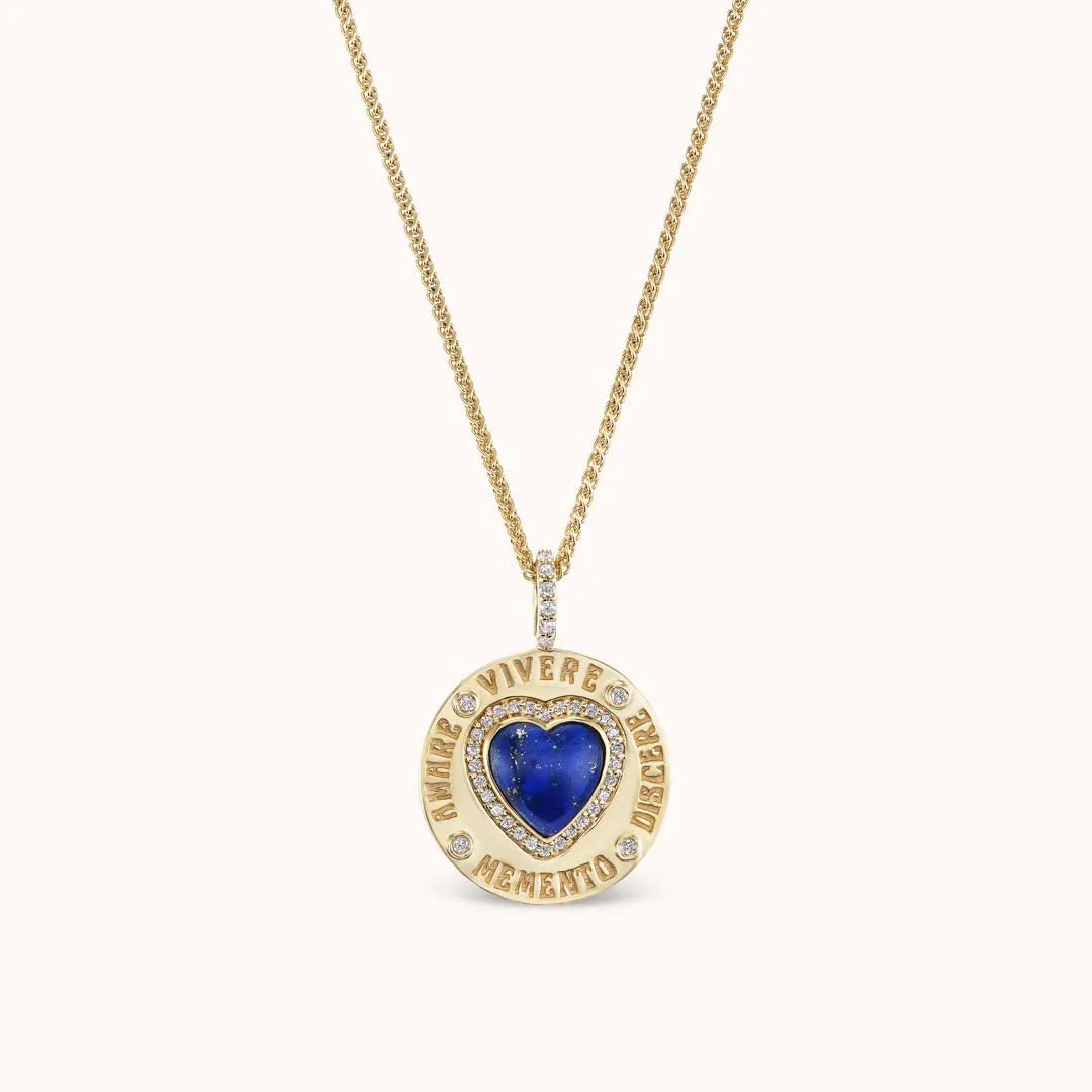Greek Love Charm Blue Lapis